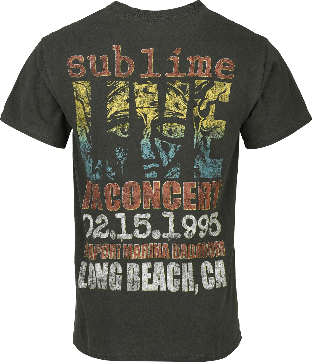 T-Shirt Manches courtes  de Sublime - Opie Ortiz Logo - S à XXL - pour Homme - noir - Sublime - View 2