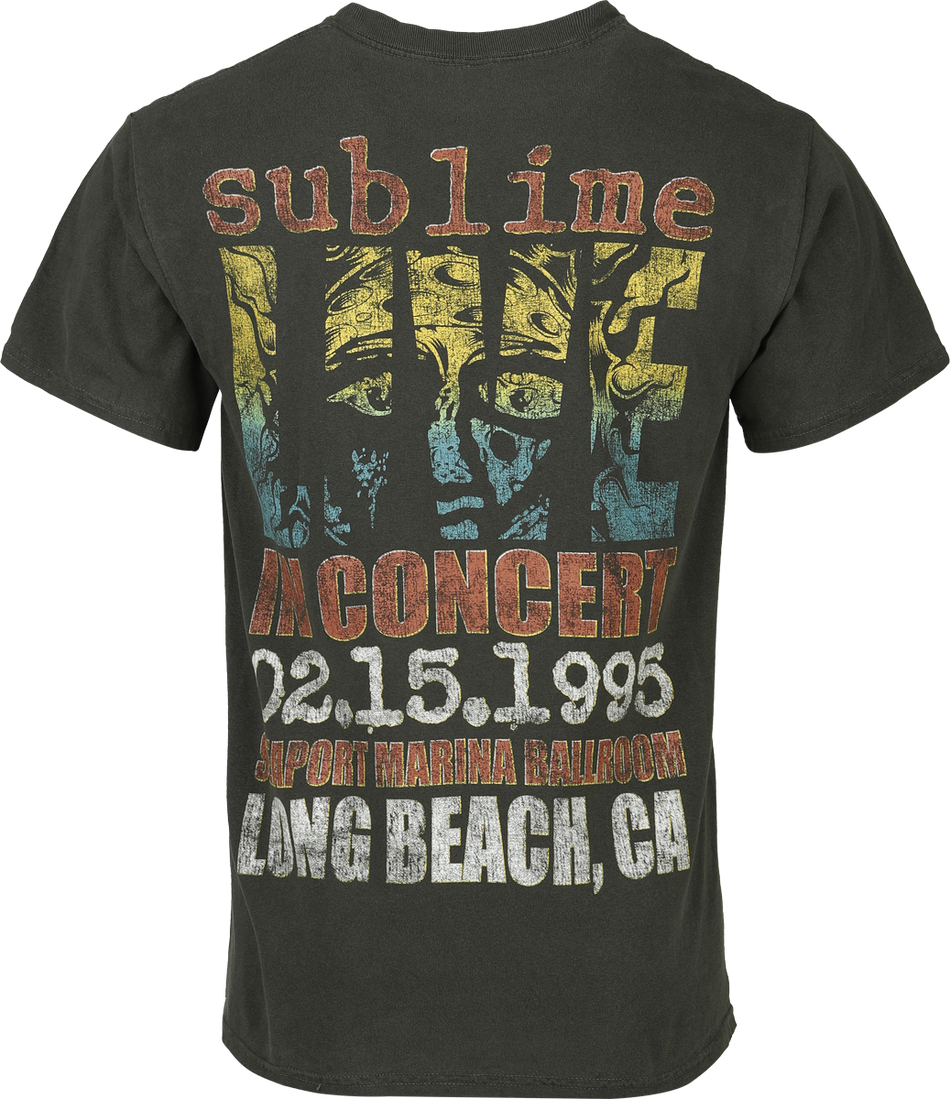 T-Shirt Manches courtes  de Sublime - Opie Ortiz Logo - S à XXL - pour Homme - noir - Sublime - View 2