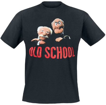 T-Shirt Manches courtes Disney de Les Muppets - Old School - Heavyweight - S à 5XL - pour Unisexe - noir - Les Muppets