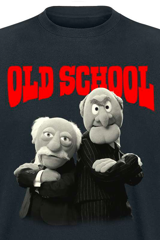 T-Shirt Manches courtes  de Les Muppets - Old School - Heavyweight - S à 5XL - pour Unisexe - noir - Les Muppets - View 2