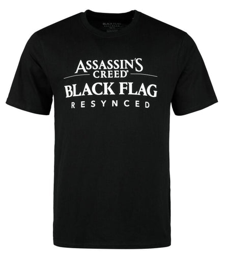 T-Shirt Manches courtes Gaming de Assassin's Creed - Black Flag Resynced - Edward Édition Limitée (Phosphorescent) - S à XXL - pour Unisexe - noir - Assassin's Creed