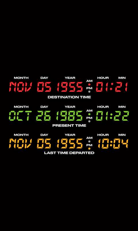 T-Shirt Manches courtes  de Retour Vers Le Futur - Delorean Display - Heavyweight - S à 5XL - pour Unisexe - noir - Retour Vers Le Futur - View 2