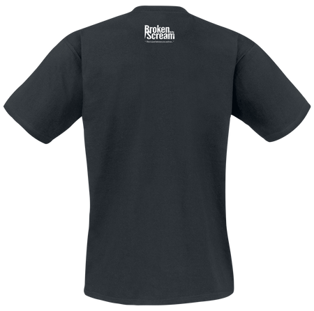 T-Shirt Manches courtes  de Broken By The Scream - Naisye - S à 4XL - pour Homme - noir - Broken By The Scream - View 2
