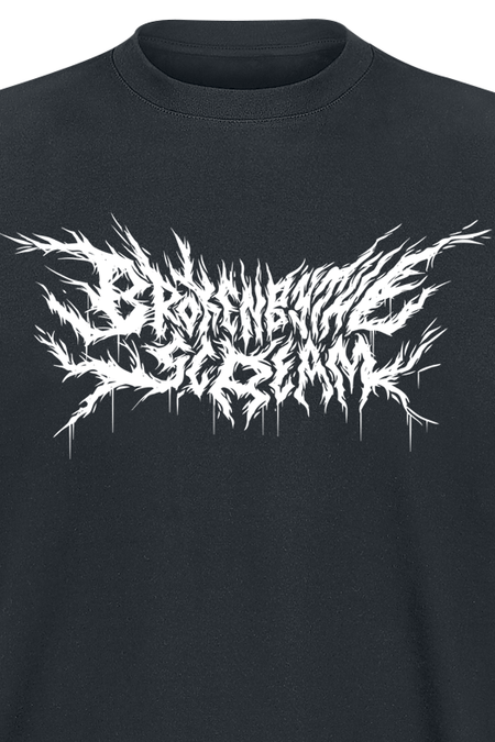 T-Shirt Manches courtes  de Broken By The Scream - Logo - S à 4XL - pour Homme - noir - Broken By The Scream - View 2