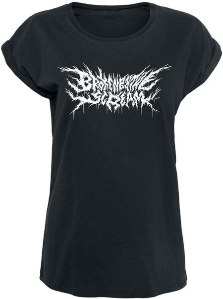 T-Shirt Manches courtes  de Broken By The Scream - Logo - S à 4XL - pour Femme - noir - Broken By The Scream