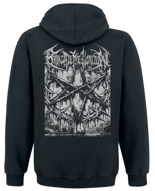 Sweat-shirt à capuche  de Bring Me The Horizon - Concrete Logo - S à 5XL - pour Homme - noir - Bring Me The Horizon - View 2