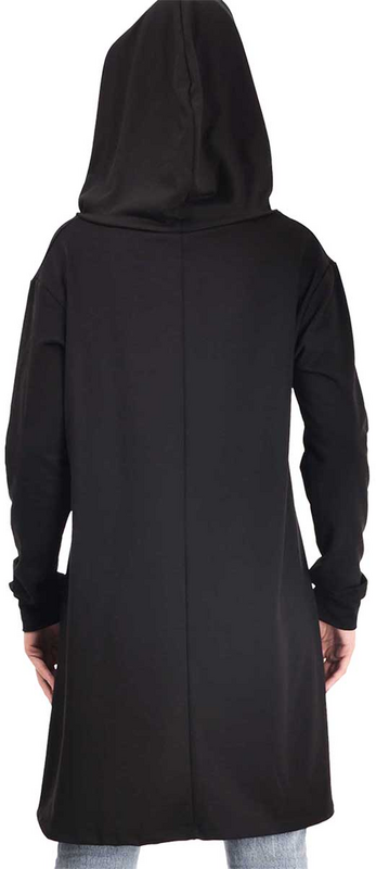 Sweat-shirt à capuche  de Outer Vision - Whimsy Woman's Hoodie Sia - S à XXL - pour Femme - noir - Outer Vision - View 2