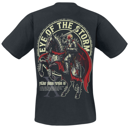 T-Shirt Manches courtes  de Five Finger Death Punch - Good Knight - S à 5XL - pour Homme - noir - Five Finger Death Punch - View 2
