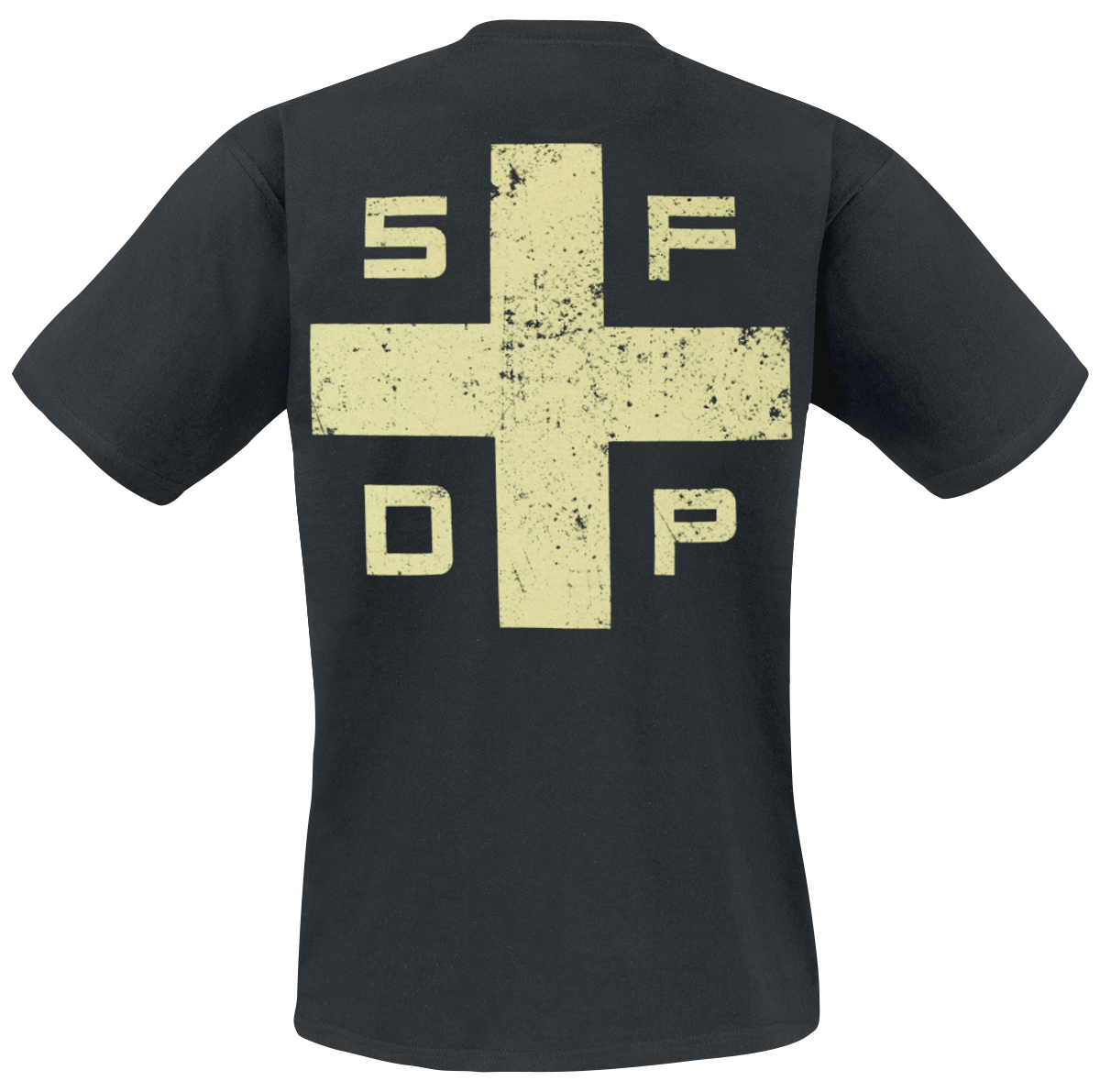 T-Shirt Manches courtes  de Five Finger Death Punch - Protector - S à 5XL - pour Homme - noir - Five Finger Death Punch - View 2