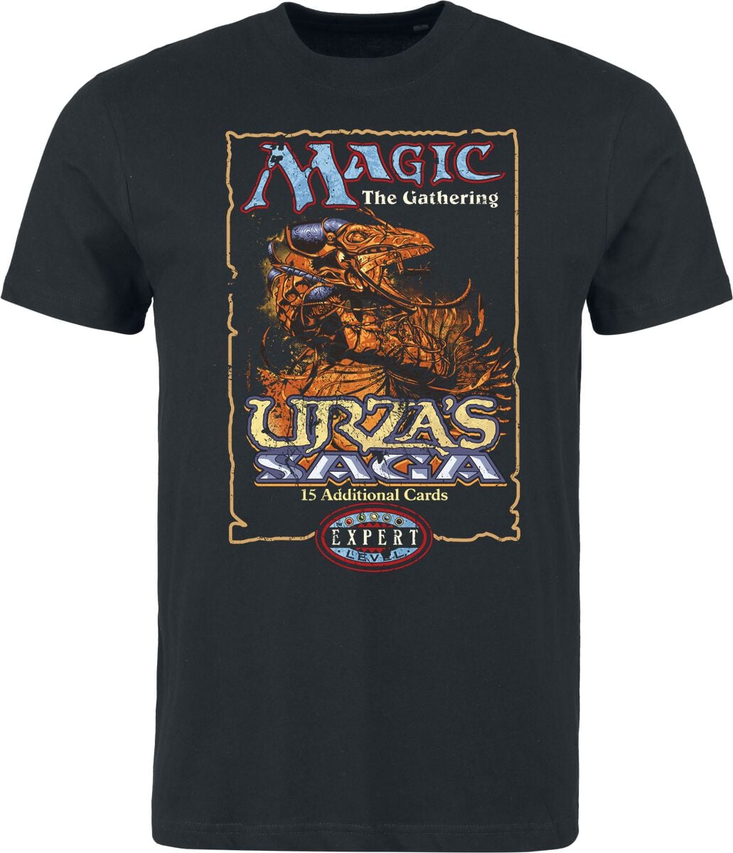 T-Shirt Manches courtes Gaming de Magic: The Gathering - Dragon - Heavyweight - M à XXL - pour Homme - noir - Magic: The Gathering