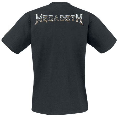 T-Shirt Manches courtes  de Megadeth - Angel CC VTG - S à 5XL - pour Homme - noir - Megadeth - View 2