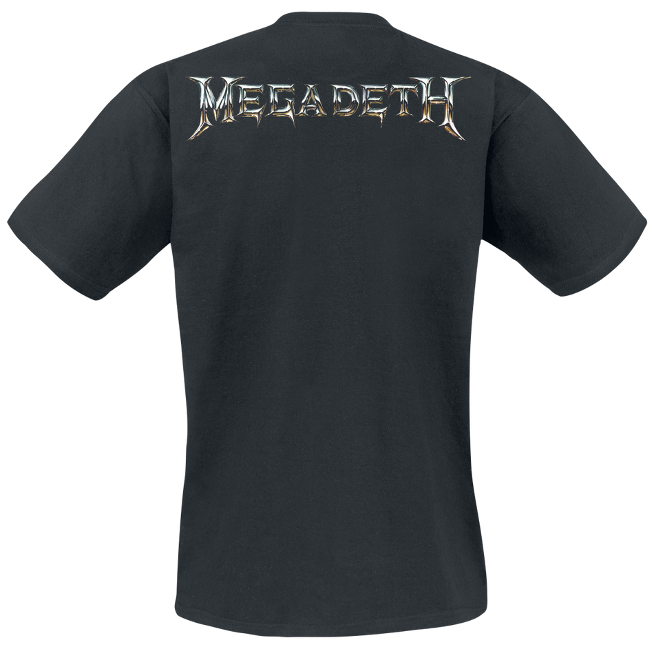 T-Shirt Manches courtes  de Megadeth - Angel CC VTG - S à 5XL - pour Homme - noir - Megadeth - View 2