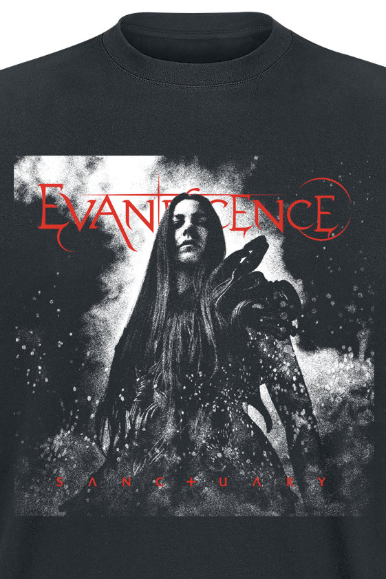 T-Shirt Manches courtes  de Evanescence - Sanctuary Cover Threshold - S à 4XL - pour Homme - noir - Evanescence - View 2