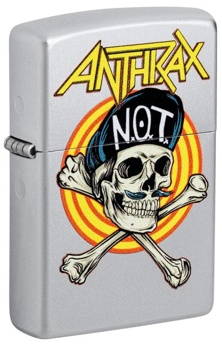 Briquet  de Anthrax - Zippo - Satin Chrome - pour Indifférent - standard - Anthrax
