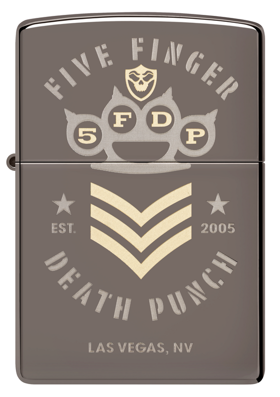 Briquet  de Five Finger Death Punch - Zippo - Black Ice - pour Indifférent - standard - Five Finger Death Punch - View 2