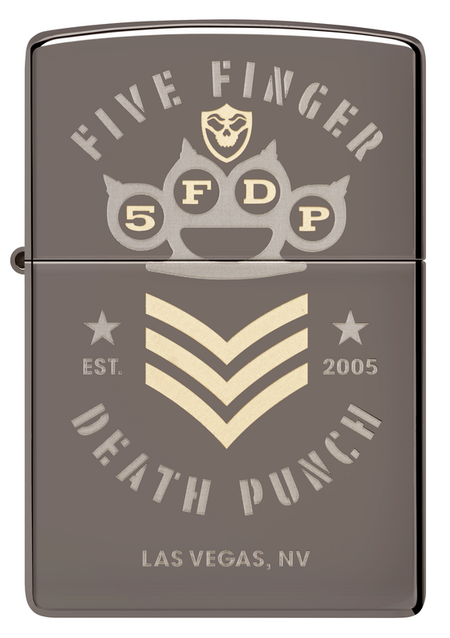 Briquet  de Five Finger Death Punch - Zippo - Black Ice - pour Indifférent - standard - Five Finger Death Punch - View 2