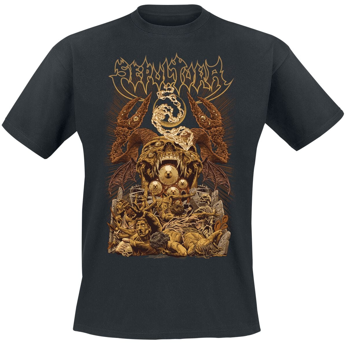 T-Shirt Manches courtes  de Sepultura - Arisen - S à 5XL - pour Homme - noir - Sepultura