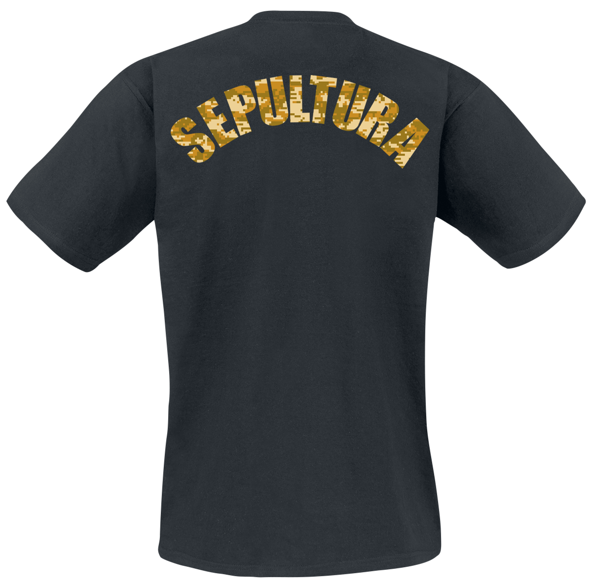 T-Shirt Manches courtes  de Sepultura - Sepultura Camo - S à 5XL - pour Homme - noir - Sepultura - View 2
