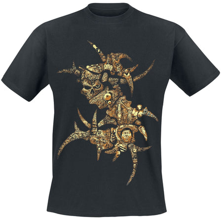 T-Shirt Manches courtes  de Sepultura - S Logo - S à 5XL - pour Homme - noir - Sepultura