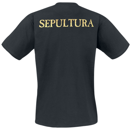 T-Shirt Manches courtes  de Sepultura - S Logo - S à 5XL - pour Homme - noir - Sepultura - View 2