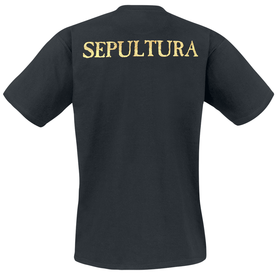 T-Shirt Manches courtes  de Sepultura - S Logo - S à 5XL - pour Homme - noir - Sepultura - View 2