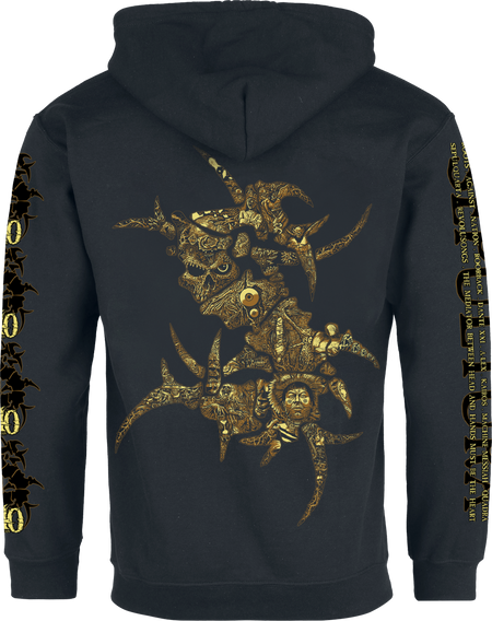 Sweat-shirt zippé à capuche  de Sepultura - Diskography - S à 5XL - pour Homme - noir - Sepultura - View 2