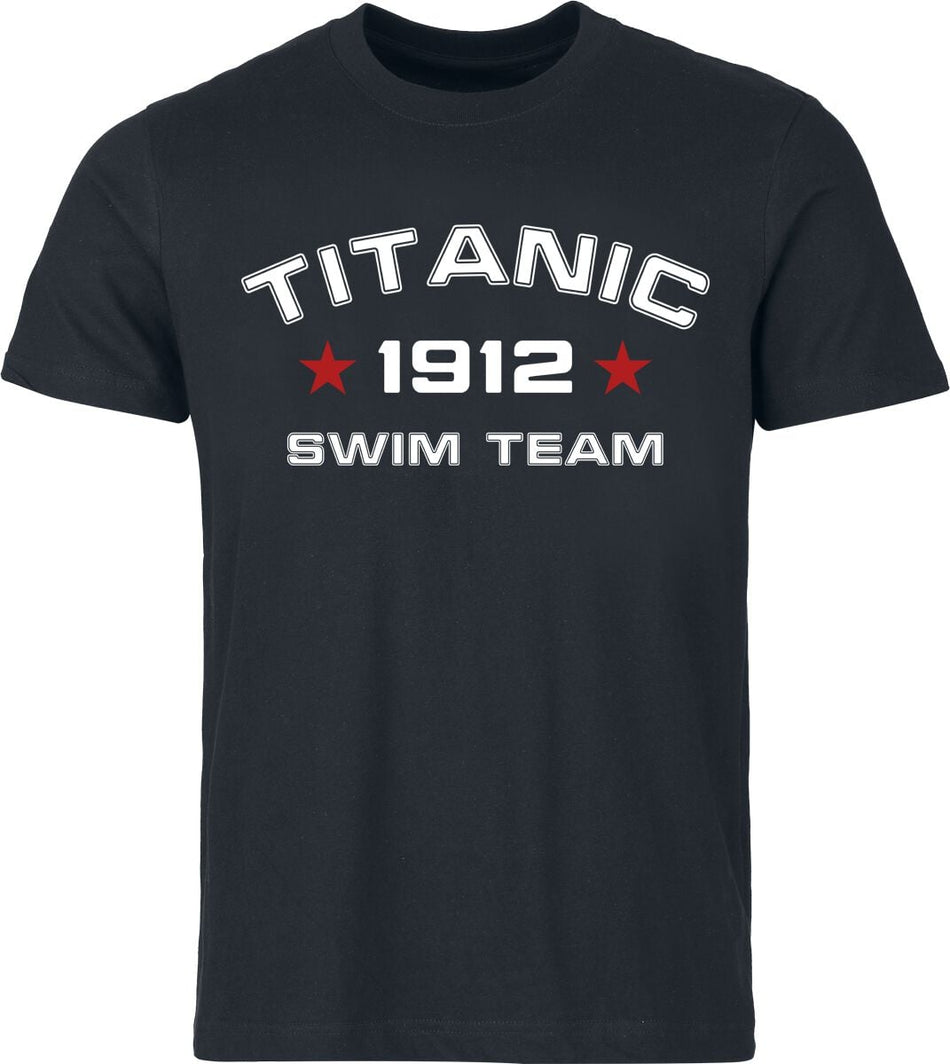 T-Shirt Manches courtes Fun de Titanic - Titanic Swim Team - S à 5XL - pour Homme - noir - Titanic