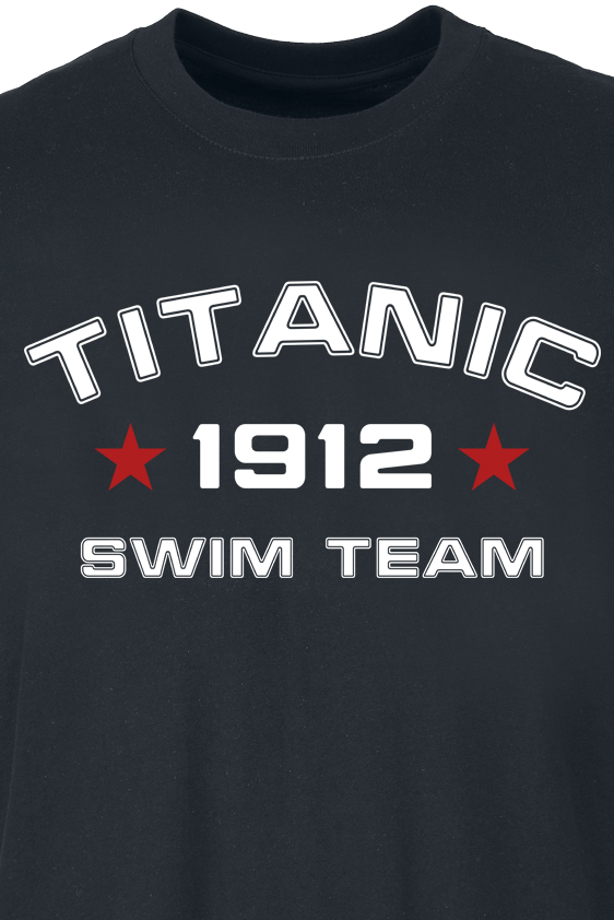 T-Shirt Manches courtes Fun de Titanic - Titanic Swim Team - S à 5XL - pour Homme - noir - Titanic - View 2