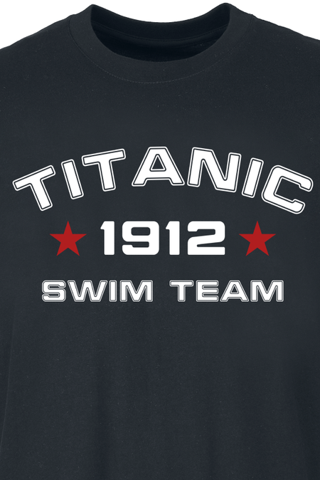 T-Shirt Manches courtes Fun de Titanic - Titanic Swim Team - S à 5XL - pour Homme - noir - Titanic - View 2