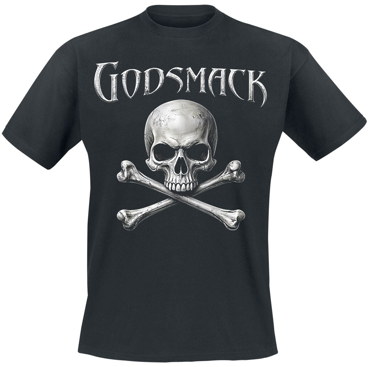 T-Shirt Manches courtes  de Godsmack - Bad Boys Skull - M à XXL - pour Homme - noir - Godsmack