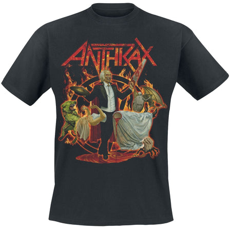 T-Shirt Manches courtes  de Anthrax - Fiery Magician - S à 5XL - pour Homme - noir - Anthrax