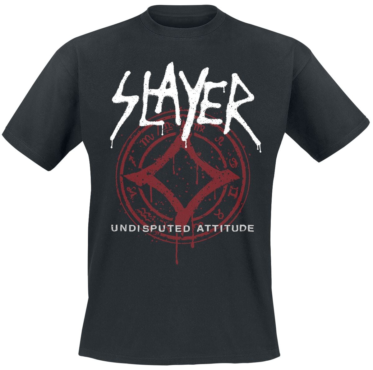 T-Shirt Manches courtes  de Slayer - Undisputed Sprayed Symbol - S à 5XL - pour Homme - noir - Slayer