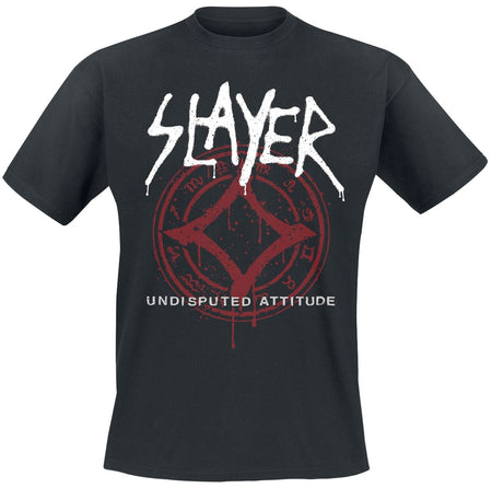 T-Shirt Manches courtes  de Slayer - Undisputed Sprayed Symbol - S à 5XL - pour Homme - noir - Slayer