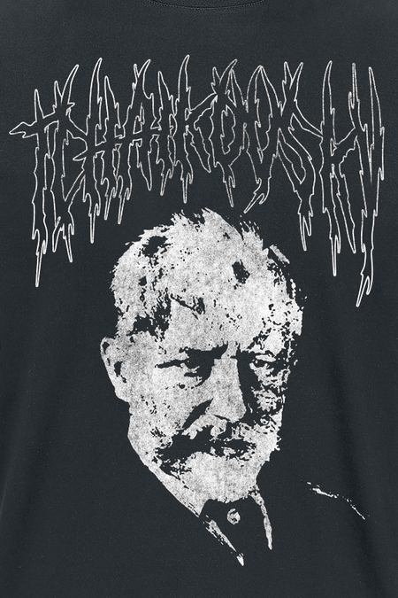 T-Shirt Manches courtes  de Black Metal Legends - Tchaikovsky - S à 5XL - pour Homme - noir - Black Metal Legends - View 2
