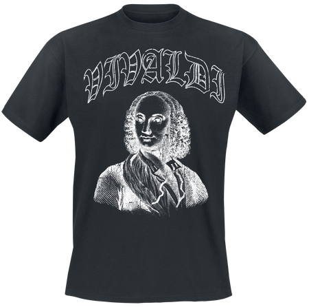 T-Shirt Manches courtes  de Black Metal Legends - Vivaldi - S à 5XL - pour Homme - noir - Black Metal Legends - View 2