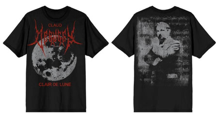 T-Shirt Manches courtes  de Black Metal Legends - Debussy - S à 5XL - pour Homme - noir - Black Metal Legends