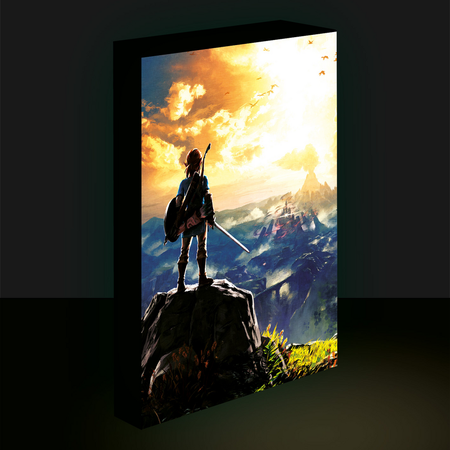 Lampe de chevet  de The Legend Of Zelda - IntoThe Wilds Leuchtleinwand - pour Indifférent - multicolore - The Legend Of Zelda - View 2