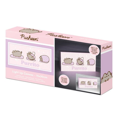 Lampe de chevet  de Pusheen - Purrito Leuchtleinwand - pour Indifférent - multicolore - Pusheen