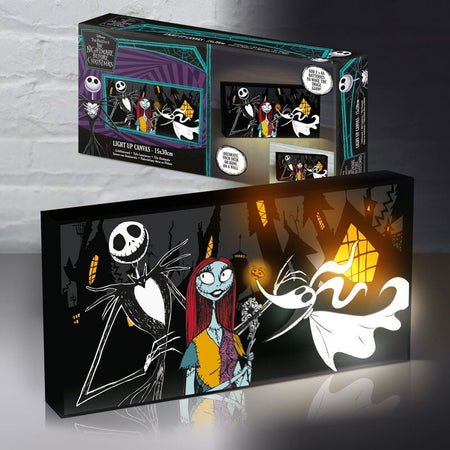 Lampe de chevet  de L'Étrange Noël De Monsieur Jack - Halloween Night Leuchtleinwand - pour Indifférent - multicolore - L'Étrange Noël De Monsieur Jack
