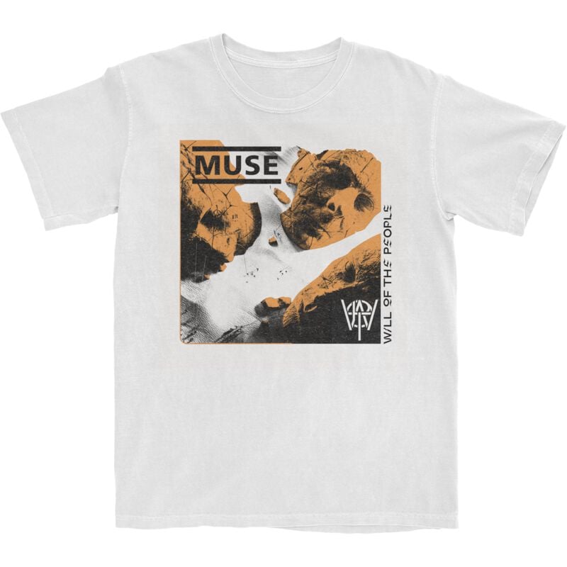 T-Shirt Manches courtes  de Muse - Will of the people - S à XXL - pour Homme - blanc - Muse
