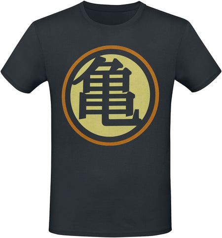 T-Shirt Manches courtes  de Dragon Ball - Kame House - S à XXL - pour Homme - noir - Dragon Ball