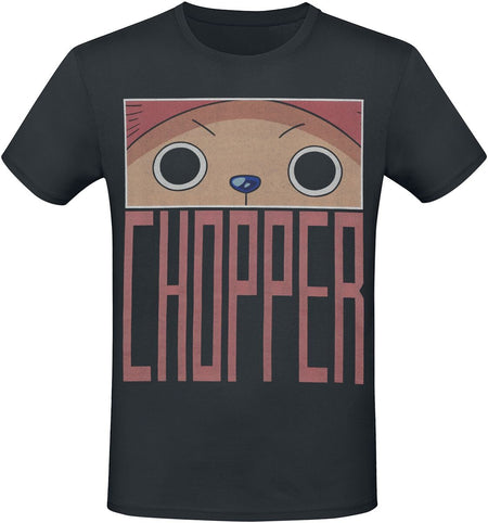 T-Shirt Manches courtes  de One Piece - Chopper - Eyes - S à XXL - pour Homme - noir - One Piece