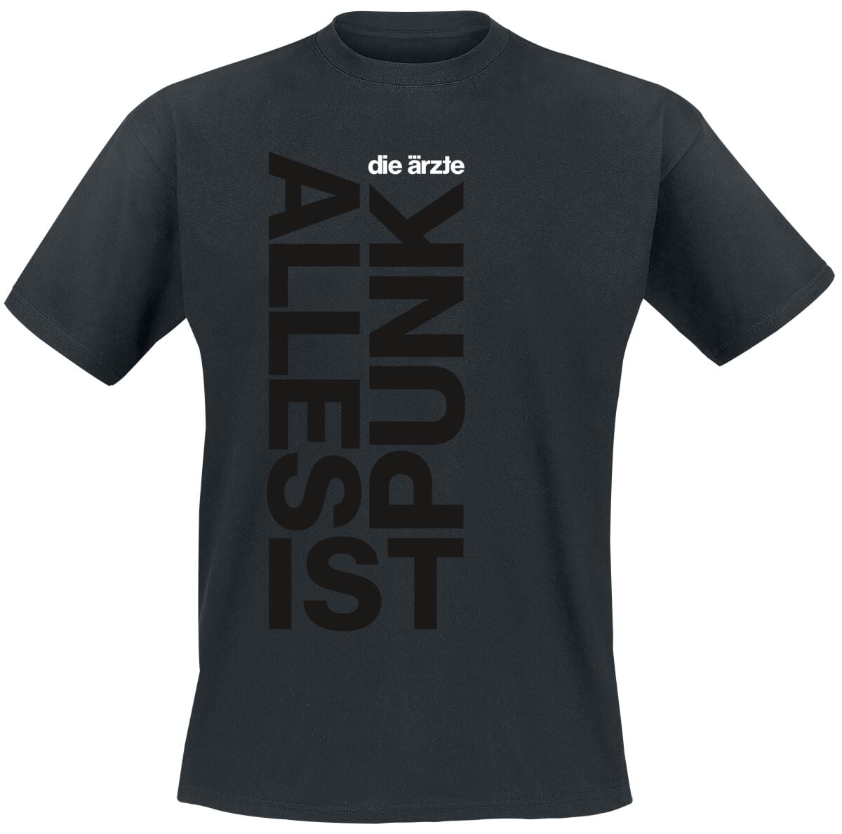 T-Shirt Manches courtes  de Die Ärzte - Alles Ist Punk - S à 3XL - pour Homme - noir - Die Ärzte