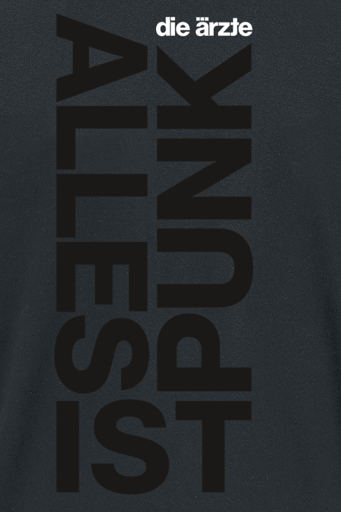T-Shirt Manches courtes  de Die Ärzte - Alles Ist Punk - S à 3XL - pour Homme - noir - Die Ärzte - View 2