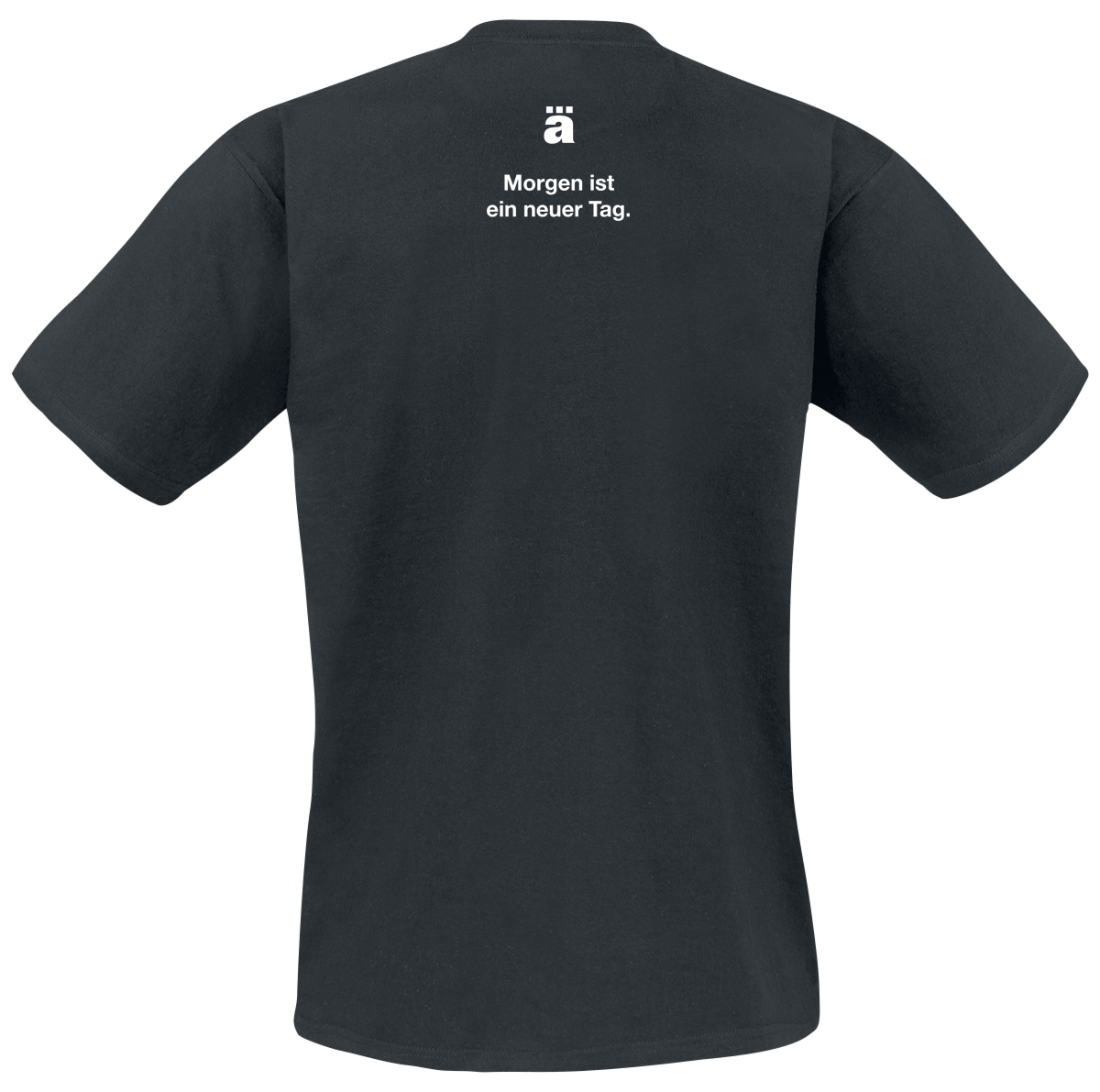 T-Shirt Manches courtes  de Die Ärzte - Morgen Ist Ein Neuer Tag - S à 3XL - pour Homme - noir - Die Ärzte - View 2