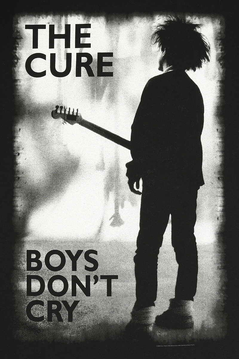 T-Shirt Manches courtes  de The Cure - Boys Don't Cry - S à 3XL - pour Homme - noir - The Cure - View 2