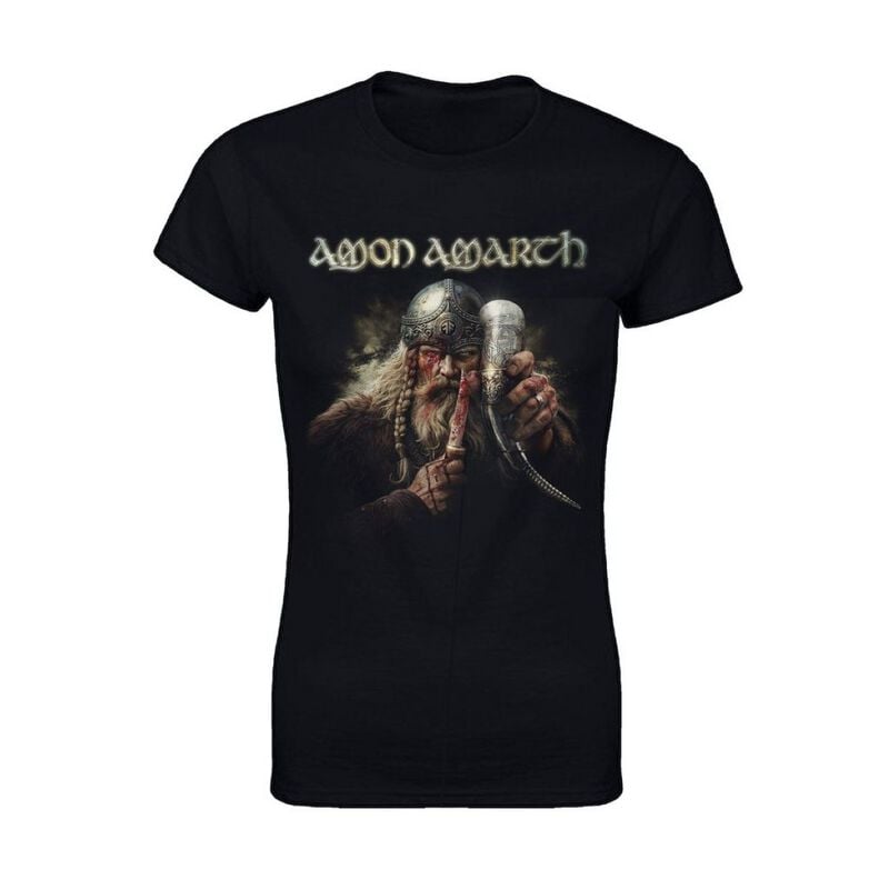 T-Shirt Manches courtes  de Amon Amarth - The Allfather Awakens - S à 3XL - pour Femme - noir - Amon Amarth