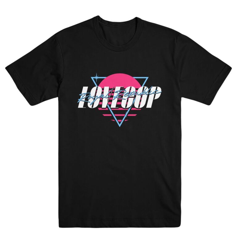T-Shirt Manches courtes  de Royal Republic - Love Cop - S à 4XL - pour Homme - noir - Royal Republic