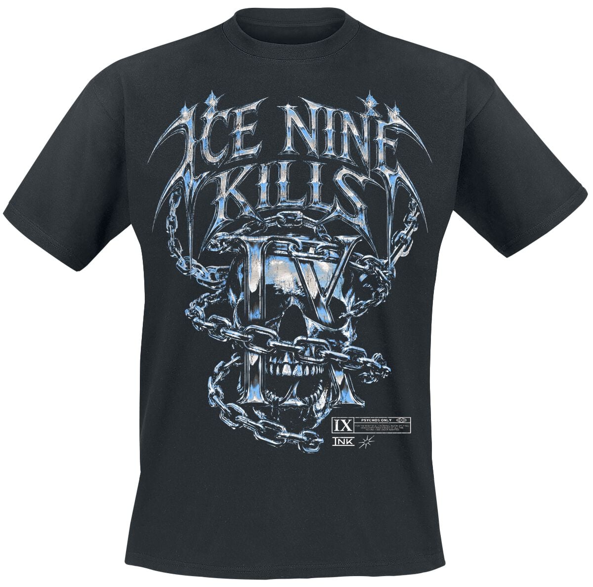 T-Shirt Manches courtes  de Ice Nine Kills - Chains - S à 5XL - pour Homme - noir - Ice Nine Kills
