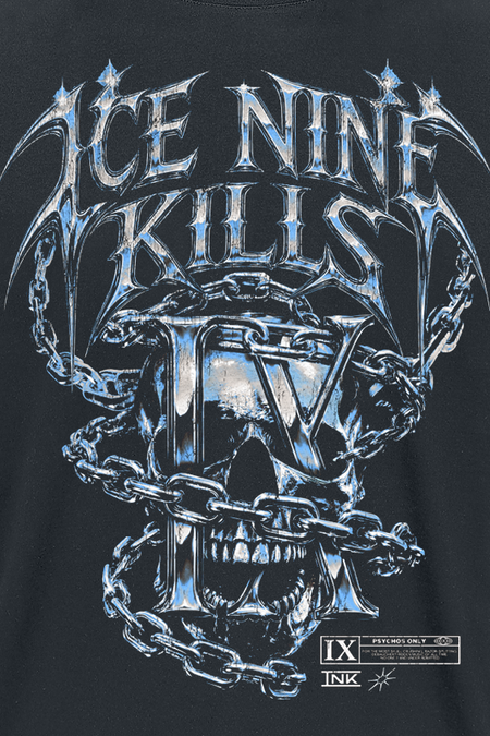 T-Shirt Manches courtes  de Ice Nine Kills - Chains - S à 5XL - pour Homme - noir - Ice Nine Kills - View 2